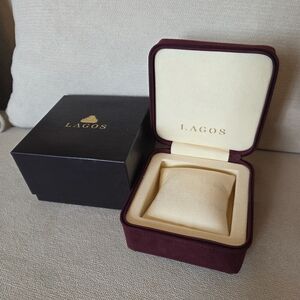 LAGOS Watch Box Set – Original Jewelry Packaging (Empty)